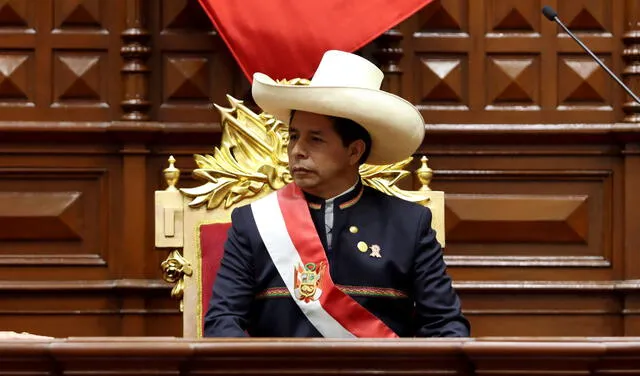 Pedro asumió la presidencia este 28 de julio de 2021. Foto: Presidencia