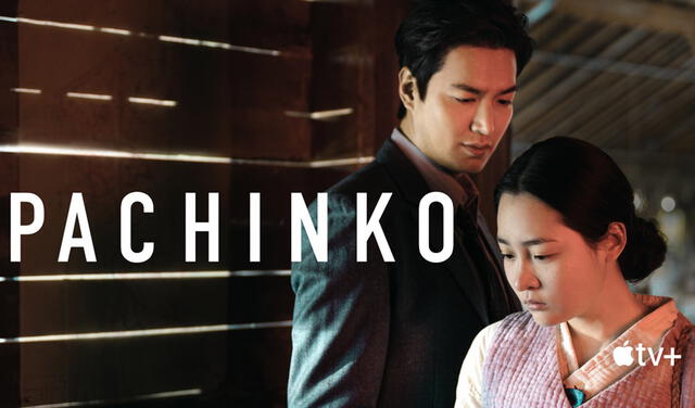 Lee Min Ho y Kim Min Ha en póster oficial de "Pachinko". Foto: Apple TV+