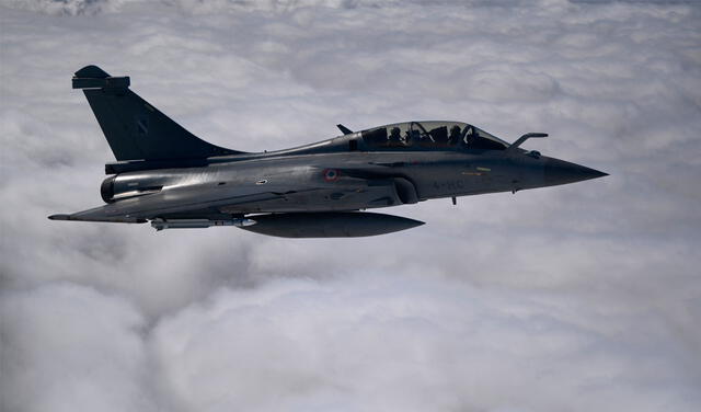 Los aviones militares pueden estar hechos para el ataque o la defensa. Foto: AFP