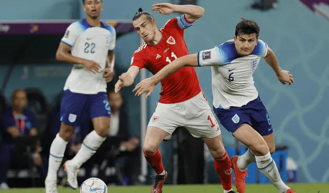 Inglaterra supera a Gales y lo está eliminando del Mundial Qatar 2022. Foto: EFE