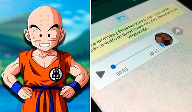 WhatsApp: ¿cómo enviar audios a tus amigos con la voz de Krilin de Dragon Ball Super?