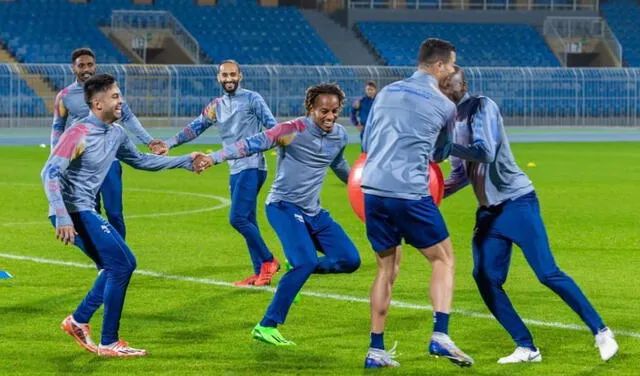 André Carrillo juega en el Al-Hilal de Arabia Saudita. Foto: difusión