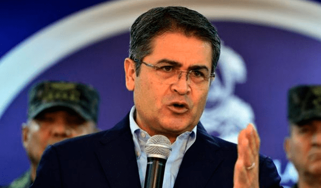 Estados Unidos abre investigación judicial contra el presidente de Honduras