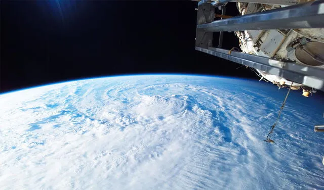 Vista de la Tierra desde la Estación Espacial Internacional. Foto: ESA