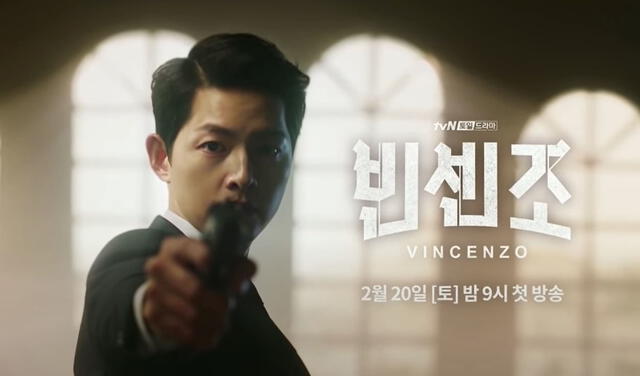 Vincenzo con Song Joong Ki se estrenará al finalizar la emisión de Mr. Queen. Foto: tvN