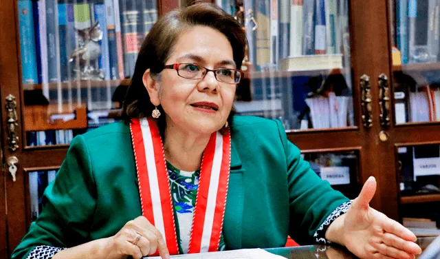 Fiscal Bersabeth Revilla, a cargo de investigaciones contra Pedro Chávarry, Jorge Ramírez y César Villanueva. Foto: Ministerio Público.