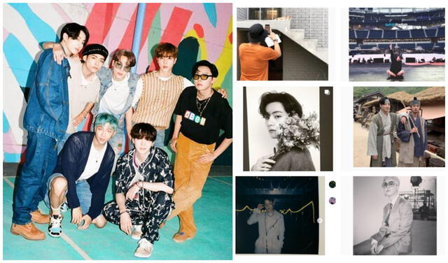 BTS estrena cuentas personales en Instagram. Foto: Composición LR / Imágenes HYPE e IG