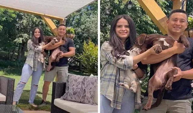 Facebook viral: pareja trata de tomarse una foto familiar con su perro y gato, pero estos terminan peleando