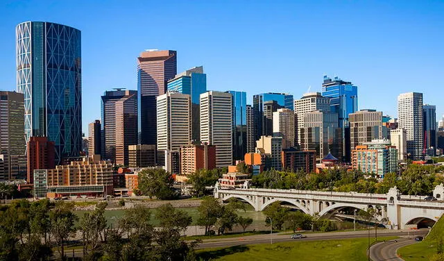 Dos características de Calgary son su ambiente limpio y sus atractivos parques. Foto: Turkish Airlines