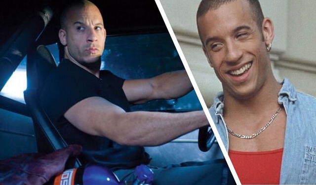 Vin Diesel interpreta a Dominic Toretto en Rápidos y furiosos. Foto: composición/Men's Health