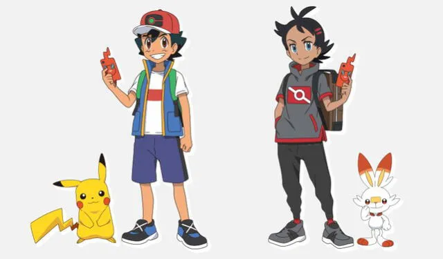 Satoshi y Go serán los nuevos compañeros de la serie. Foto: Pokémon