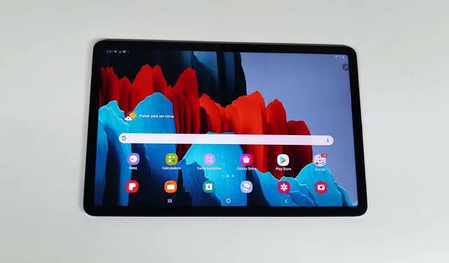 Galaxy Tab S7: unboxing de la tablet premium de Samsung con pantalla de 120Hz