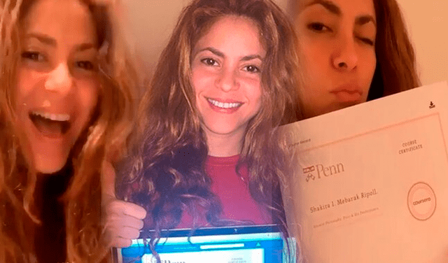 Shakira se graduó en filosofía antigua durante la cuarentena.