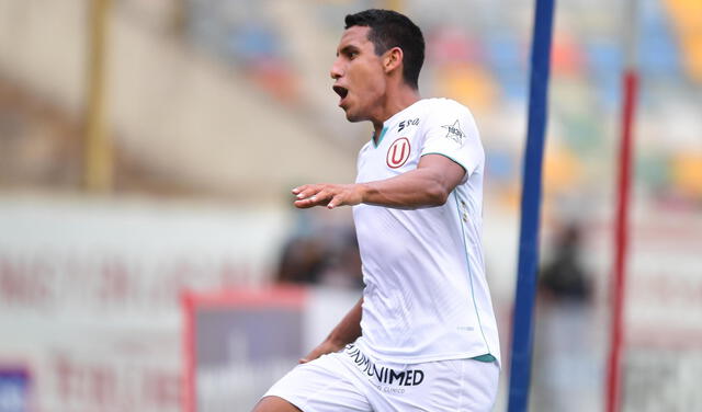 Alex Valera lleva 5 goles este año, tres en la Liga 1 y dos con la selección peruana. Foto: Twitter Liga 1
