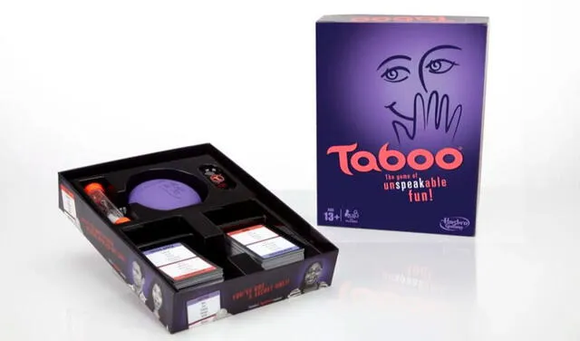 Taboo es un divertido juego de adivinar palabras. Foto: Oeschle