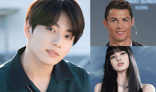 Jungkook de BTS obtiene reconocimiento por Harper's Bazaar Japan junto a Cristiano Ronaldo, Lisa de BLACKPINK y más celebridades. Foto: composición La República/HYBE/Pinterest/YG