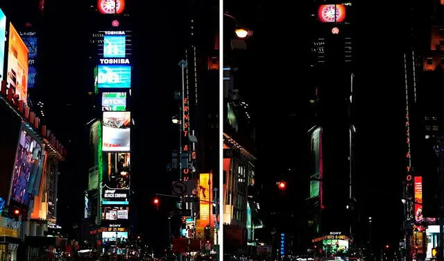 Varias ciudades en el mundo apagan sus luces por una hora. Foto: AFP