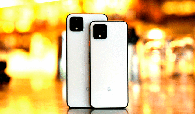 Diferencia de tamaño entre el Google Pixel 4 y el Google Pixel 4 XL. Foto: Engadget