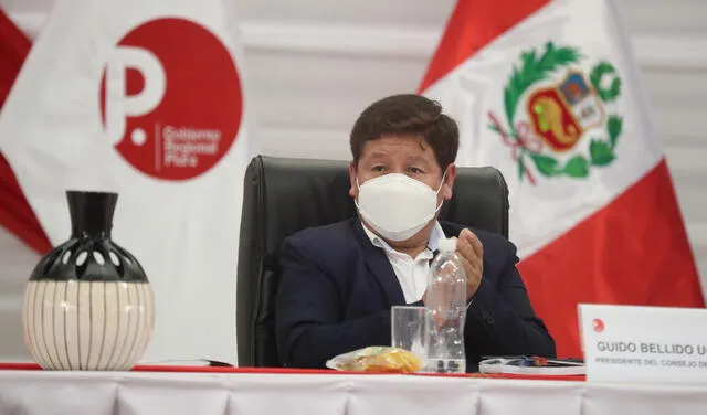 El primer ministro Guido Bellido también es congresista de Perú Libre. Actualmente se encarga de la Presidencia del Consejo de Ministros. Foto: PCM