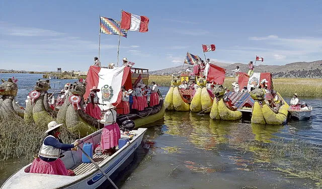 lago titicaca fiestas patrias