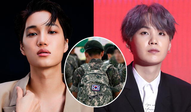 ¿Qué artistas de k-pop pasarían al servicio militar? Foto: composición LR/SM/BIGHIT