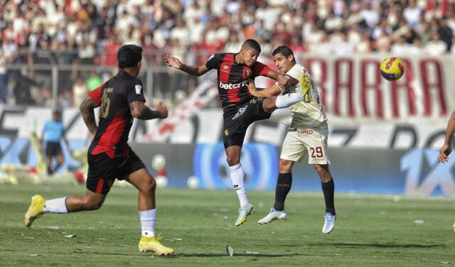 Universitario empató ante Melgar y dejó la lucha por conquistar el Torneo Clausuria. Foto: Antonio Melgarejo/La República