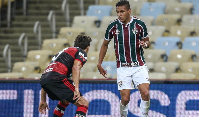 Fernando Pachecho llegó al club brasileño en 2020. Foto: Fluminense