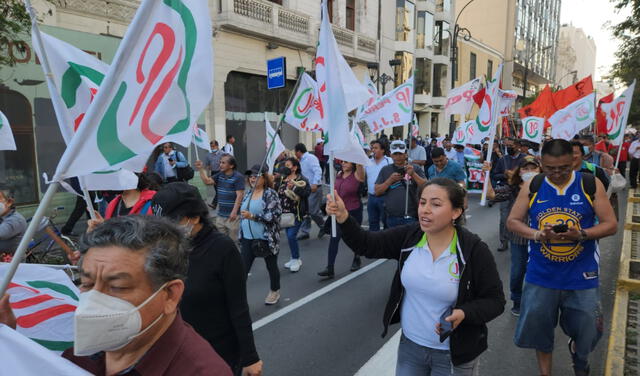 Agrupaciones política se unen a la marcha 'La toma de Lima'