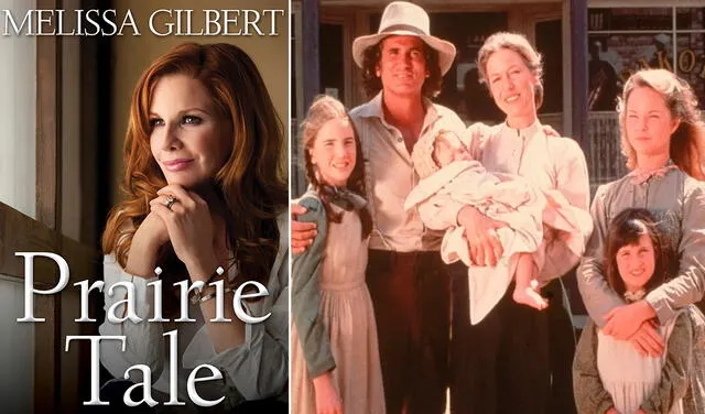 En el 2010, Melissa Gilbert escribió sus memorias Prairie tale. Foto: composición