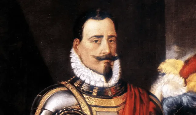 Retrato de Pedro de Valdivia, el fundador de Santiago de Chile en 1541. Foto: Retrato de Pedro de Valdivia
