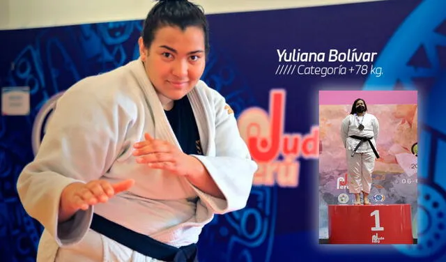 Yuliana Bolívar judoca peruana