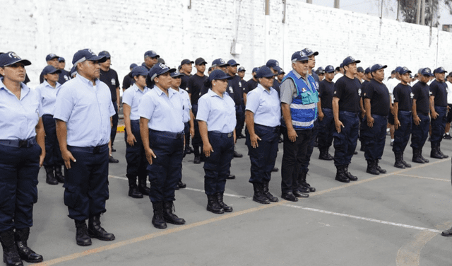 Los agentes de serenazgo de a pie pueden llegar a ganar hasta S/ 1.700