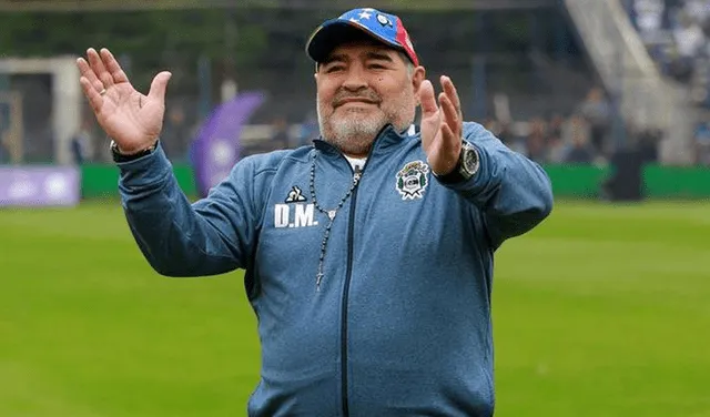 Respaldo de Maradona a la AFA.