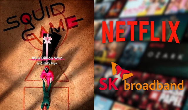 Squid game va a en camino a convertirse en el show más visto en la historia de Netflix. Foto: composición/Netflix