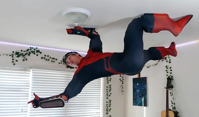 ¡Spider-Man en la vida real! ¿Cómo logró este youtuber escalar un edificio con el traje del héroe arácnido?