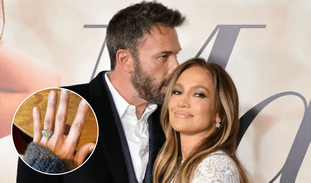 Ben Affleck le regaló anillo de valor exorbitante a Jennifer Lopez