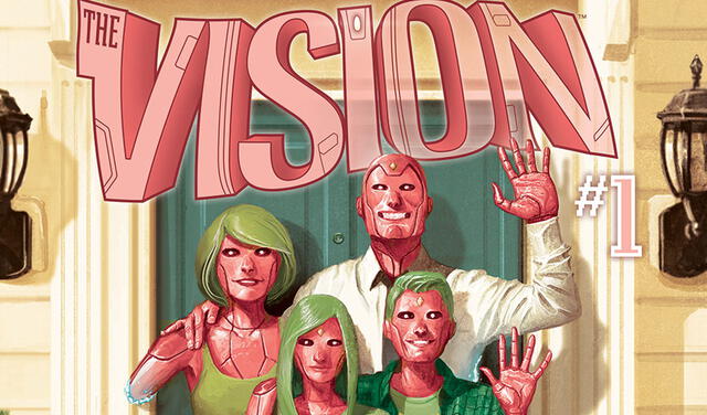 Portada del número 1 de The Vision. Foto: Marvel Comics