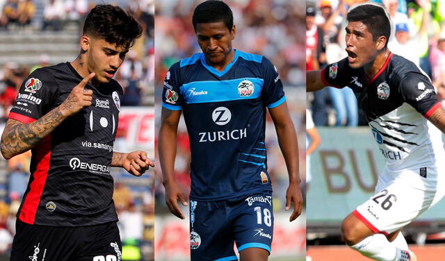 Da Silva, Aquino y Ávila militaron en el club licántropo. Foto: composición/Lobos BUAP