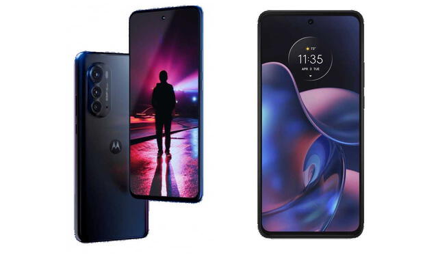 Diseño del Motorola Edge 2022