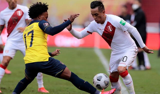 Perú derrotó a Ecuador por 2-1 en la fecha 8 de las eliminatorias. Foto: EFE