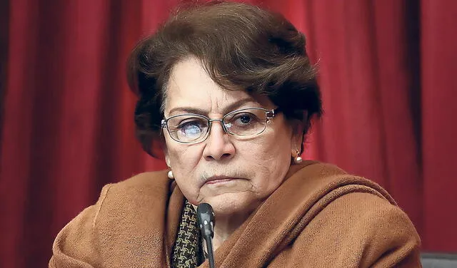 Voceada. El fujimorismo quiere que Gladys Echaíz presida la nueva Mesa Directiva. Foto: Congreso/La República
