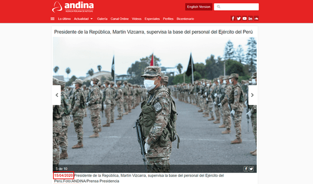 Es falso que fotos sean de militares peruanos preparando un golpe de Estado