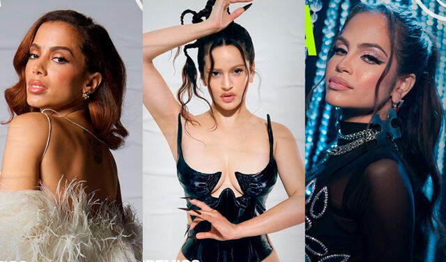 Anitta, Rosalía y Natti Natasha destacan entre las nominadas