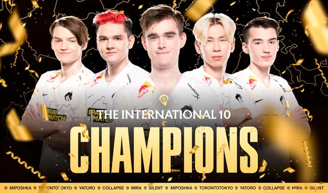 Dota 2 Team Spirit derrota a PSG.LGD por 3 - 2 y se proclama campeón del The International 10