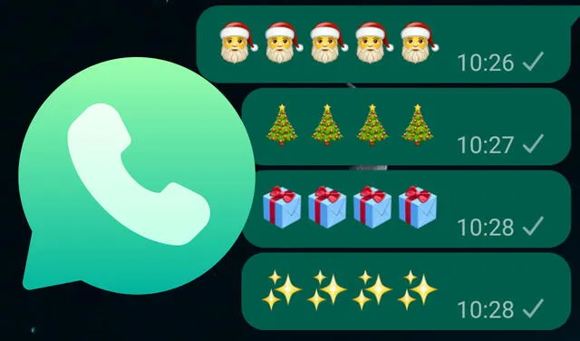 WhatsApp: conoce el significado de los emojis de Navidad y cuándo debes usarlos
