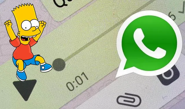 ¿Cómo mandar audios de WhatsApp con la voz de Bart Simpson?