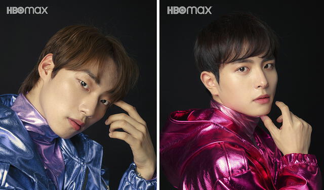 Actores que forman el grupo Kpop ACT en la serie de HBO Max. Foto: HBO Max