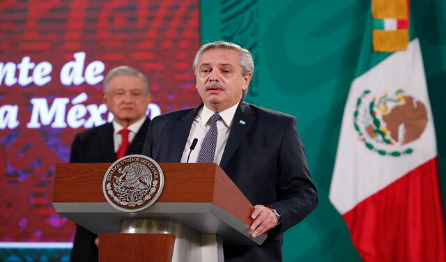Fernández calificó a López Obrador como el mejor presidente para México. Foto: EFE