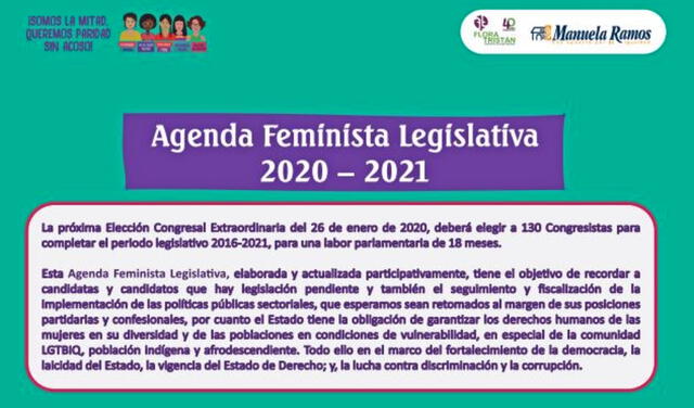 Agenda feminista