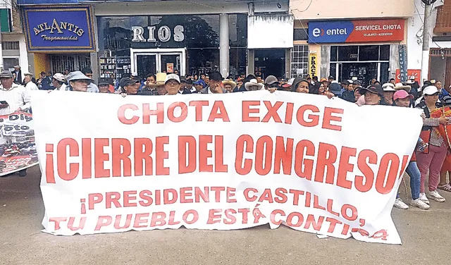 Protestas en Chota, Cajamarca